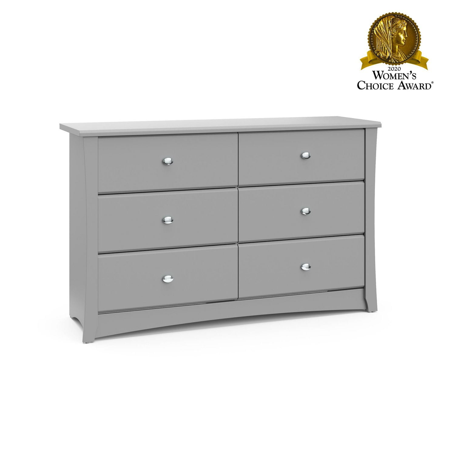 Storkcraft Crescent 6Drawer Double Dresser Walmart Canada
