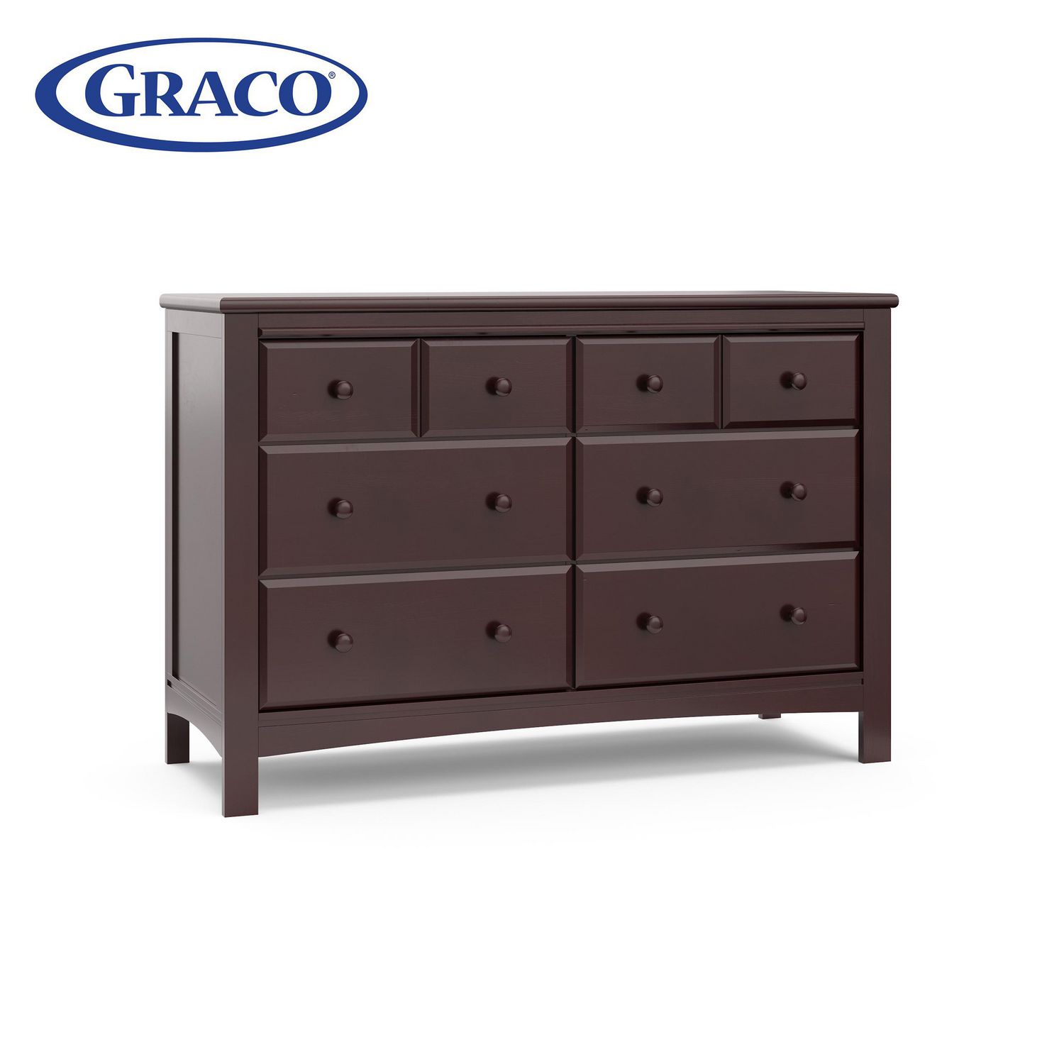 Graco Benton 6 Drawer Dresser Espresso Walmart Canada