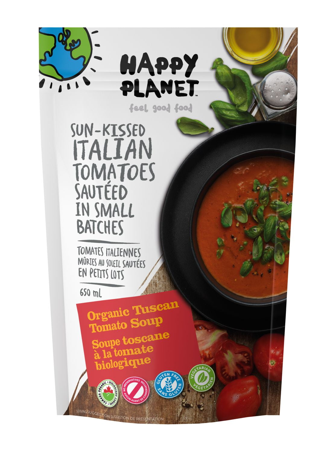 Happy Tuscan Tomato Soup 650ml Walmart Canada