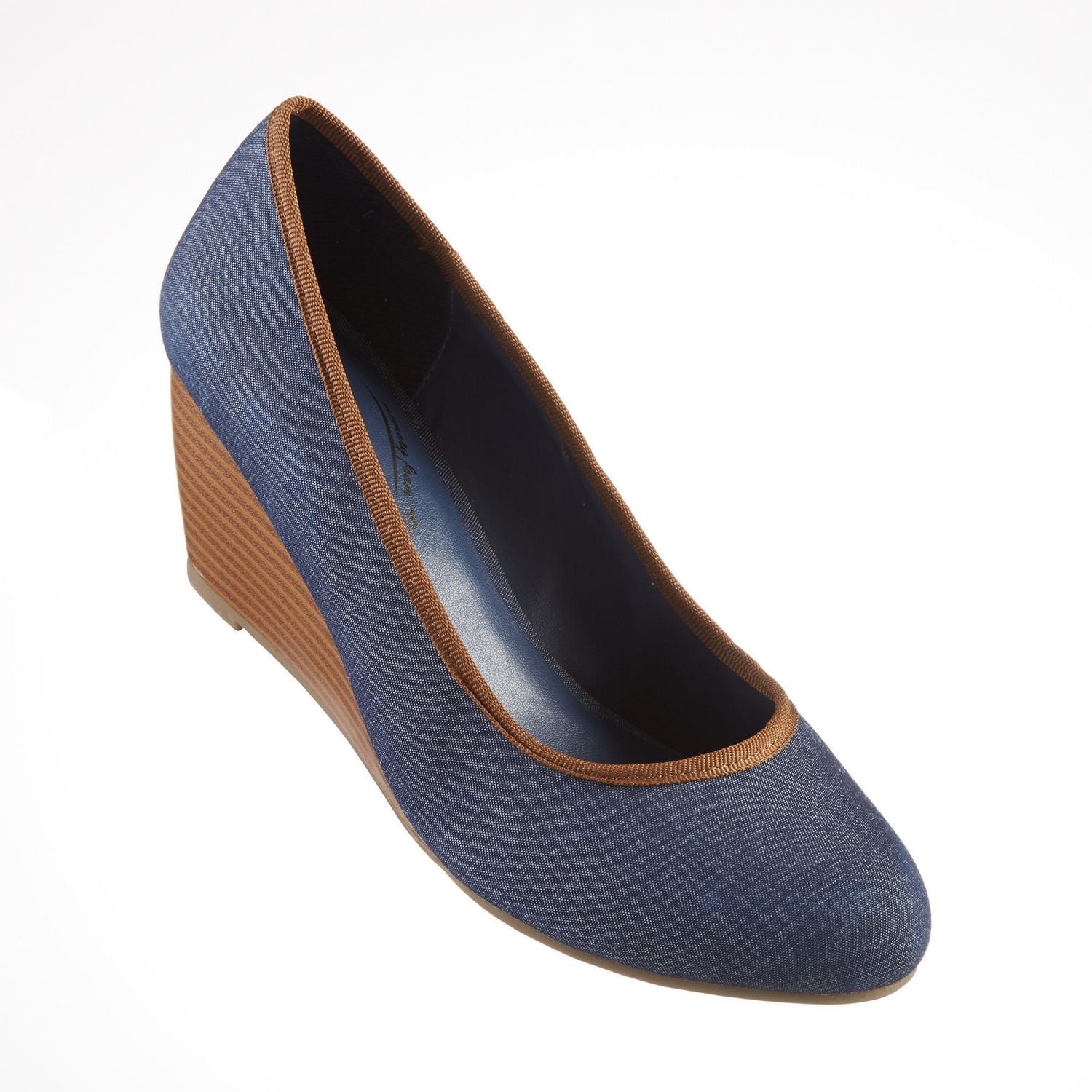 Chaussure décontractée à talon compensé Wendy de George pour femmes