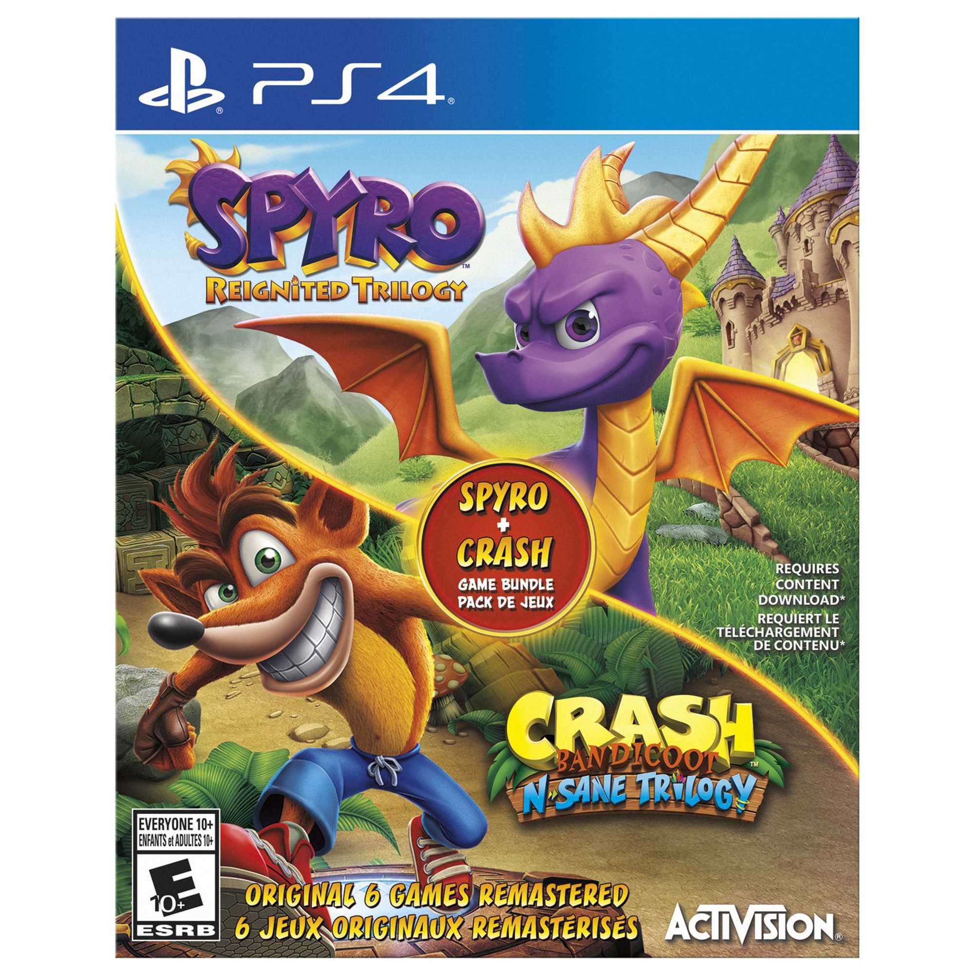 Crash & Spyro Game Bundle (PS4) - Walmart.ca