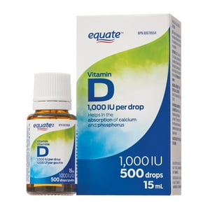 Equate Vitamine D 1000IU