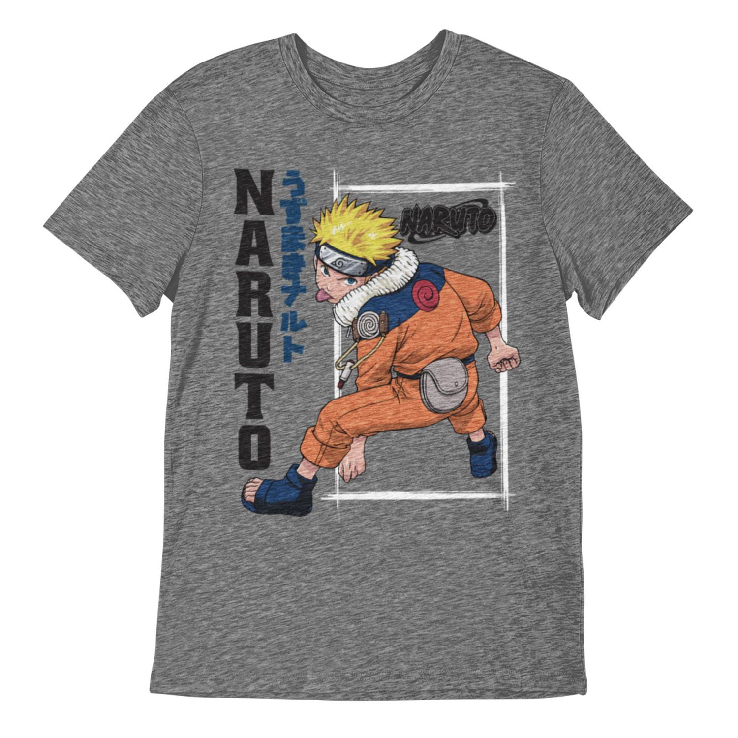 Naruto Boy's Short Sleeve crew neck T-shirt