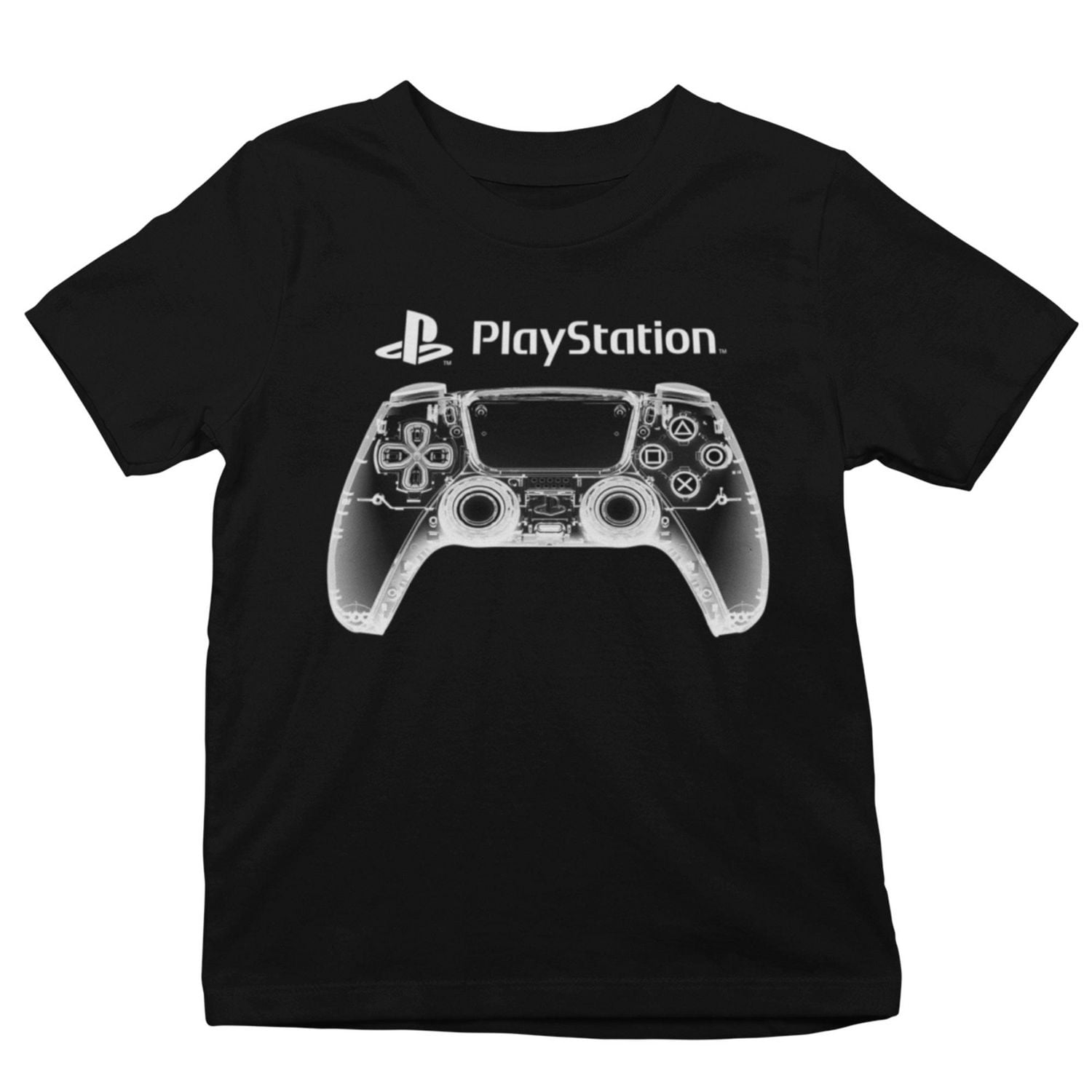Playstation Boy's Short Sleeve crew neck T-shirt, Sizes XS to XL