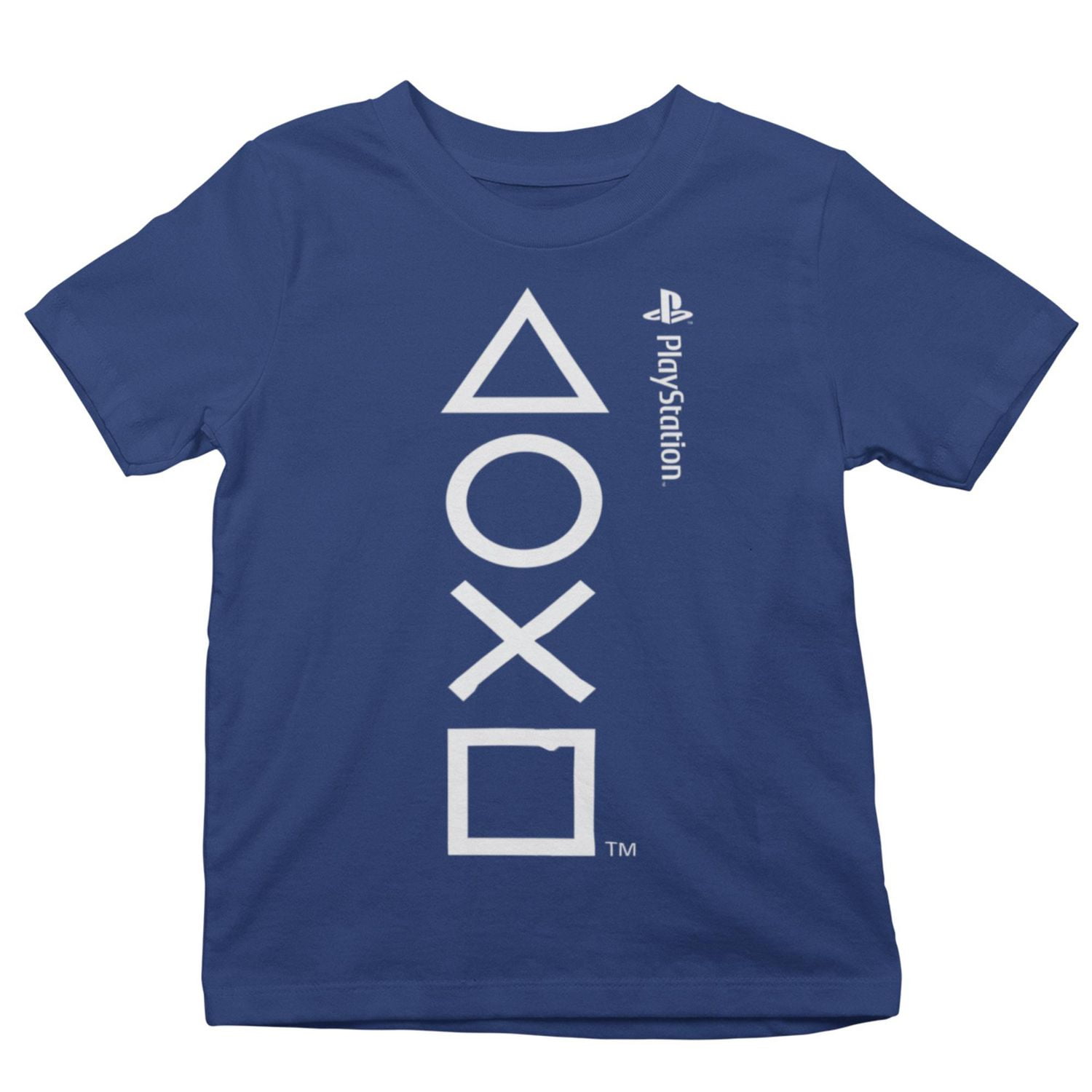 Playstation Boy's Short Sleeve crew neck T-shirt, Sizes XS to XL