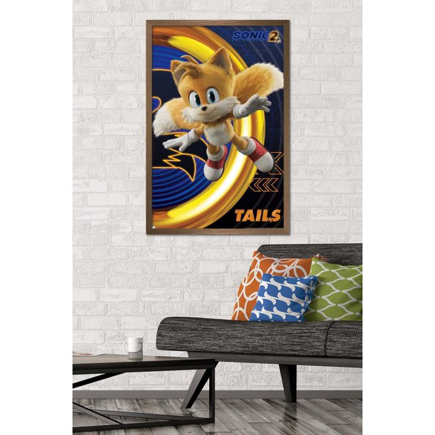 Sonic The Hedgehog 2 - Tails Wall Poster, 22.375 x 34 - Walmart