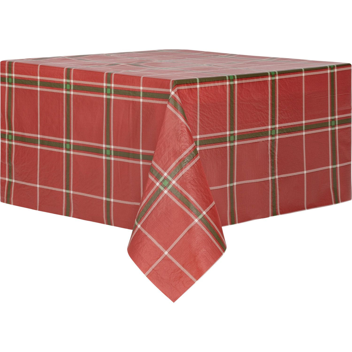 Harvest PEVA Tablecloth 52x70Plaid Walmart Canada