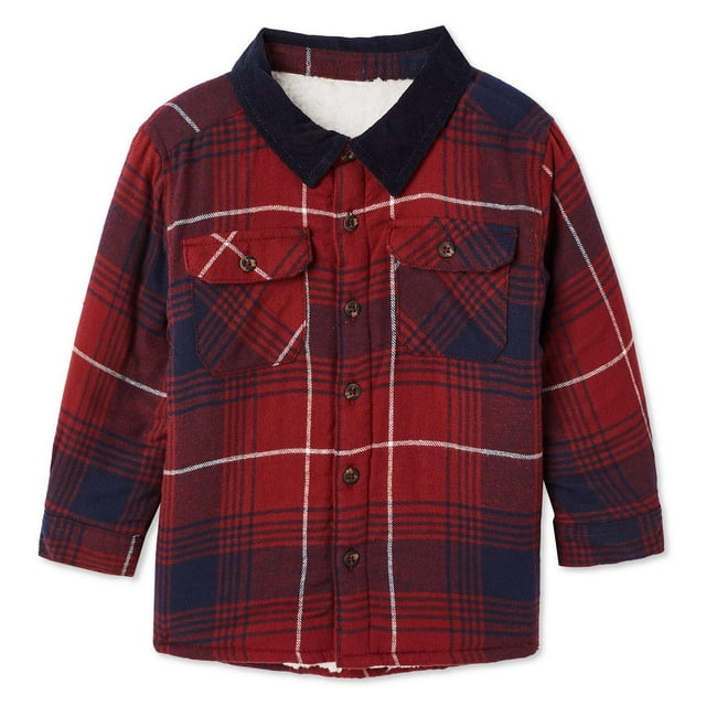 Chemise doublée en polaire George pour petits garçons