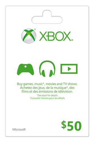 $50 Xbox Gift Card 