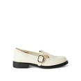 thumbnail image 1 of Time and Tru Women's Buckled Strap Loafers, 1 of 4