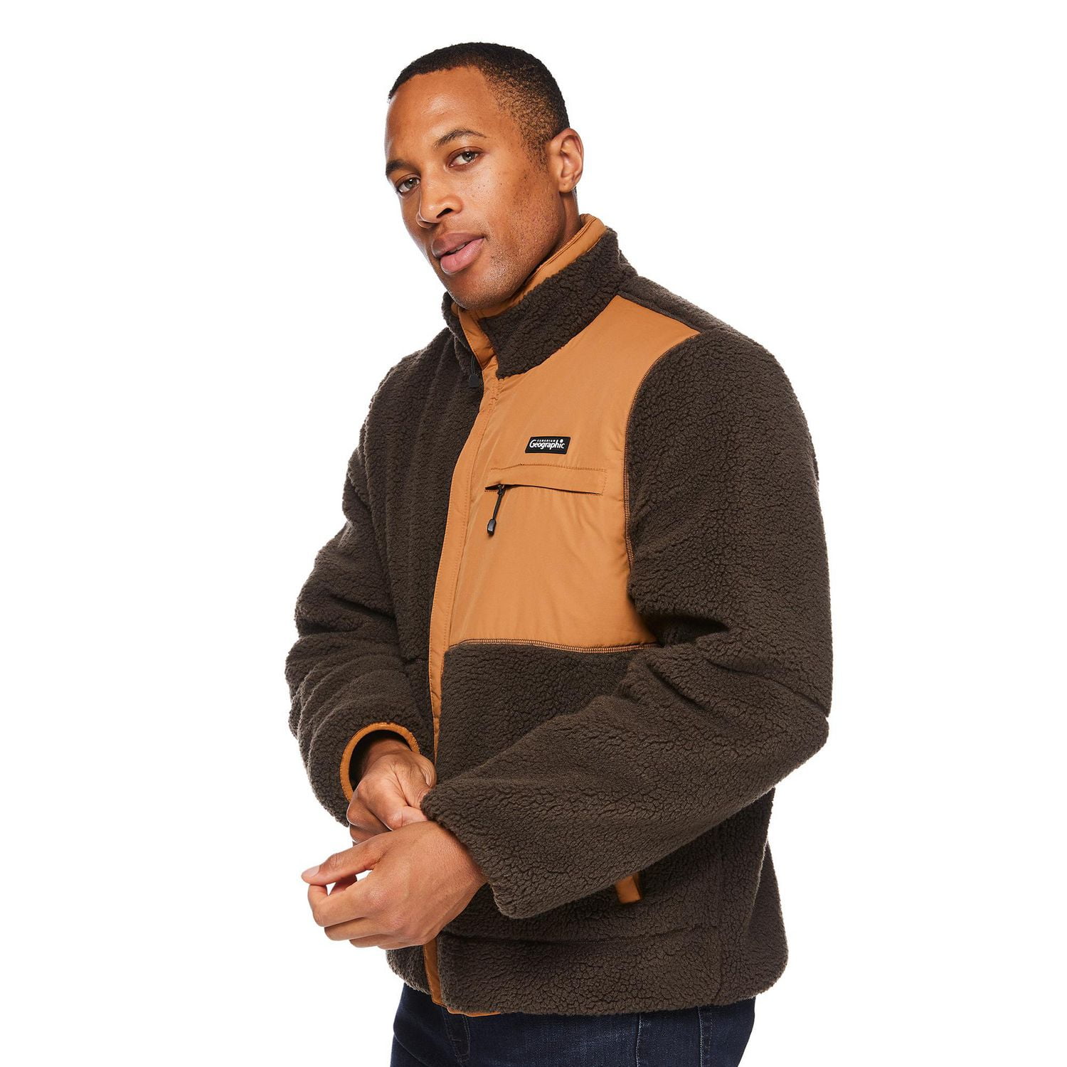 Manteau réversible en molleton Canadiana x SGRC collection non genrée pour adultes