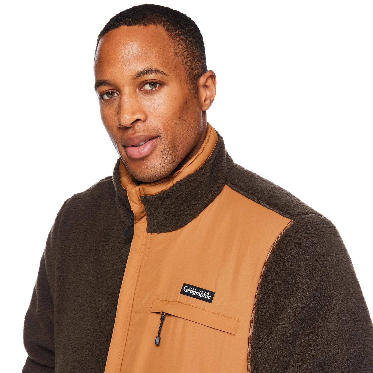 Manteau réversible en molleton Canadiana x SGRC collection non genrée pour adultes