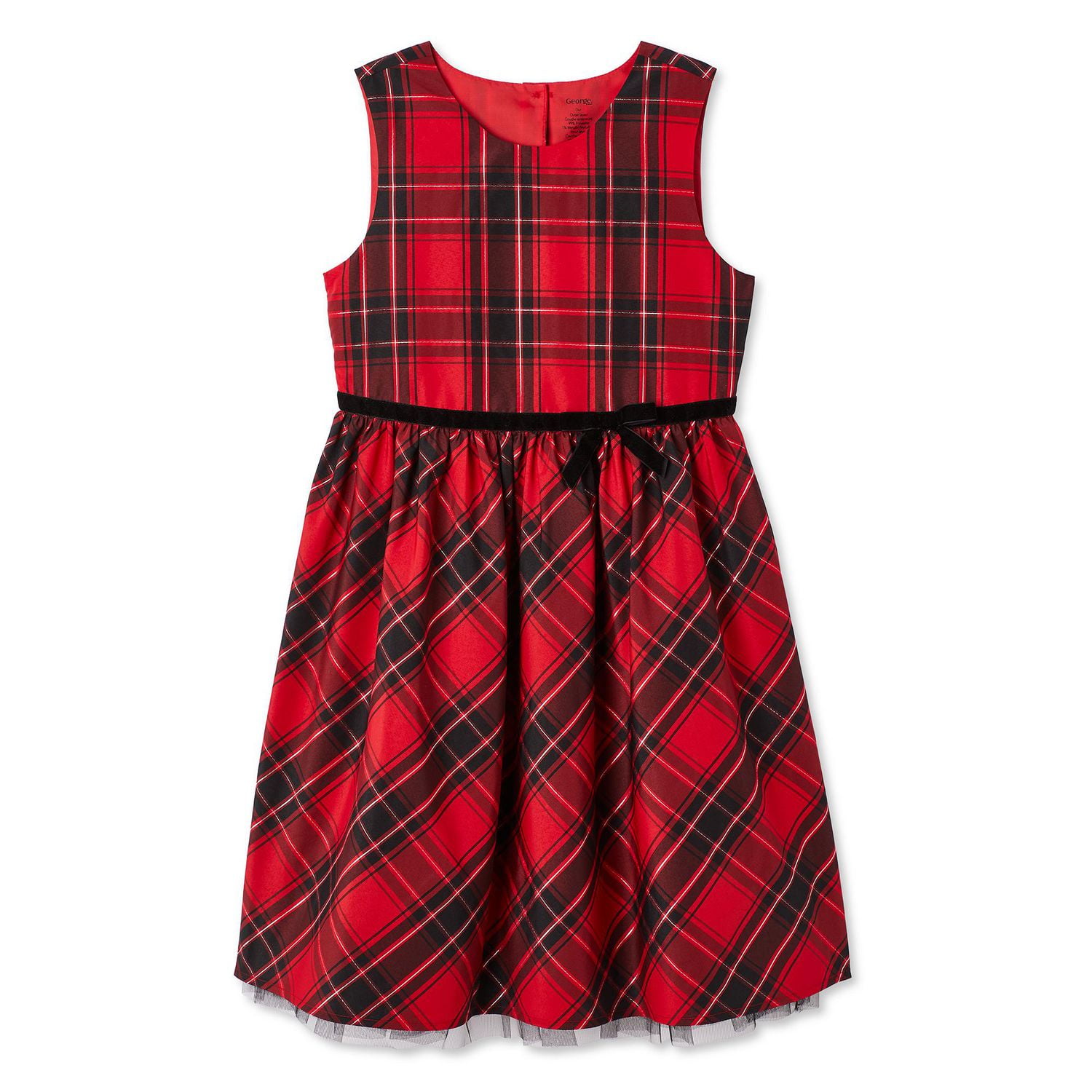 George Girls' Holiday Dress, Sizes 4-16