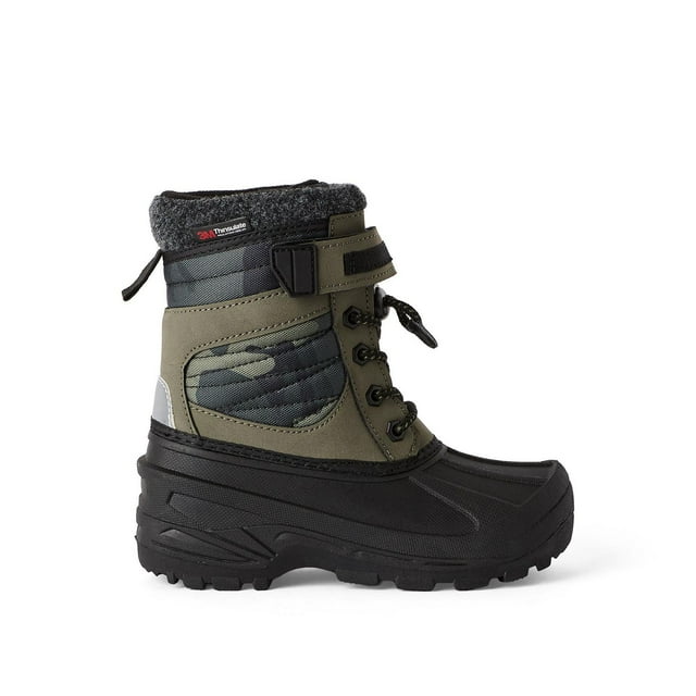 Bottes D'hiver Buga George Pour Petits Garçons Pointures 4-10