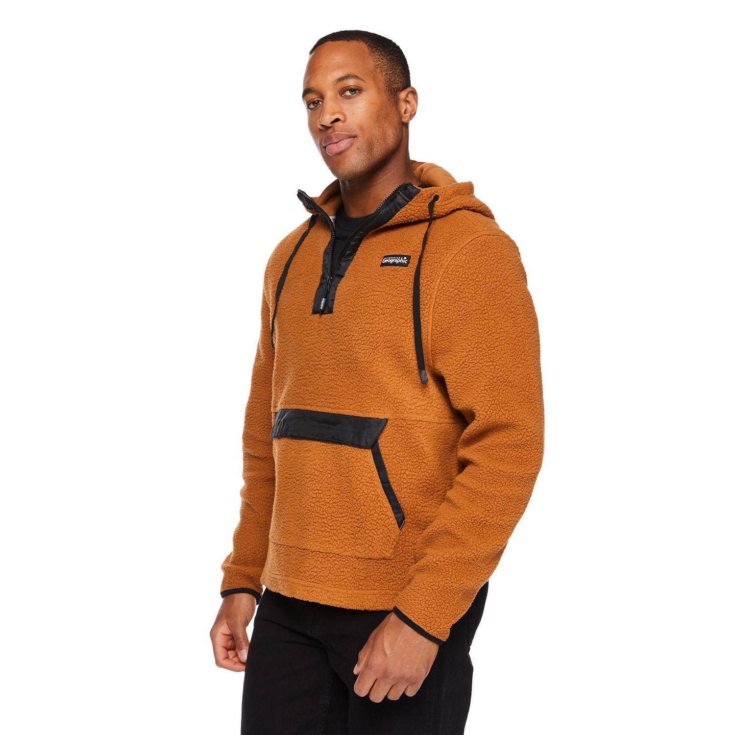 Chandail en fausse peau de mouton Canadiana x SGRC pour hommes Tailles P-2XL