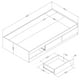 Lit rangement simple (39") 3 tiroirs Aviron, de Meubles South Shore – image 4 sur 9