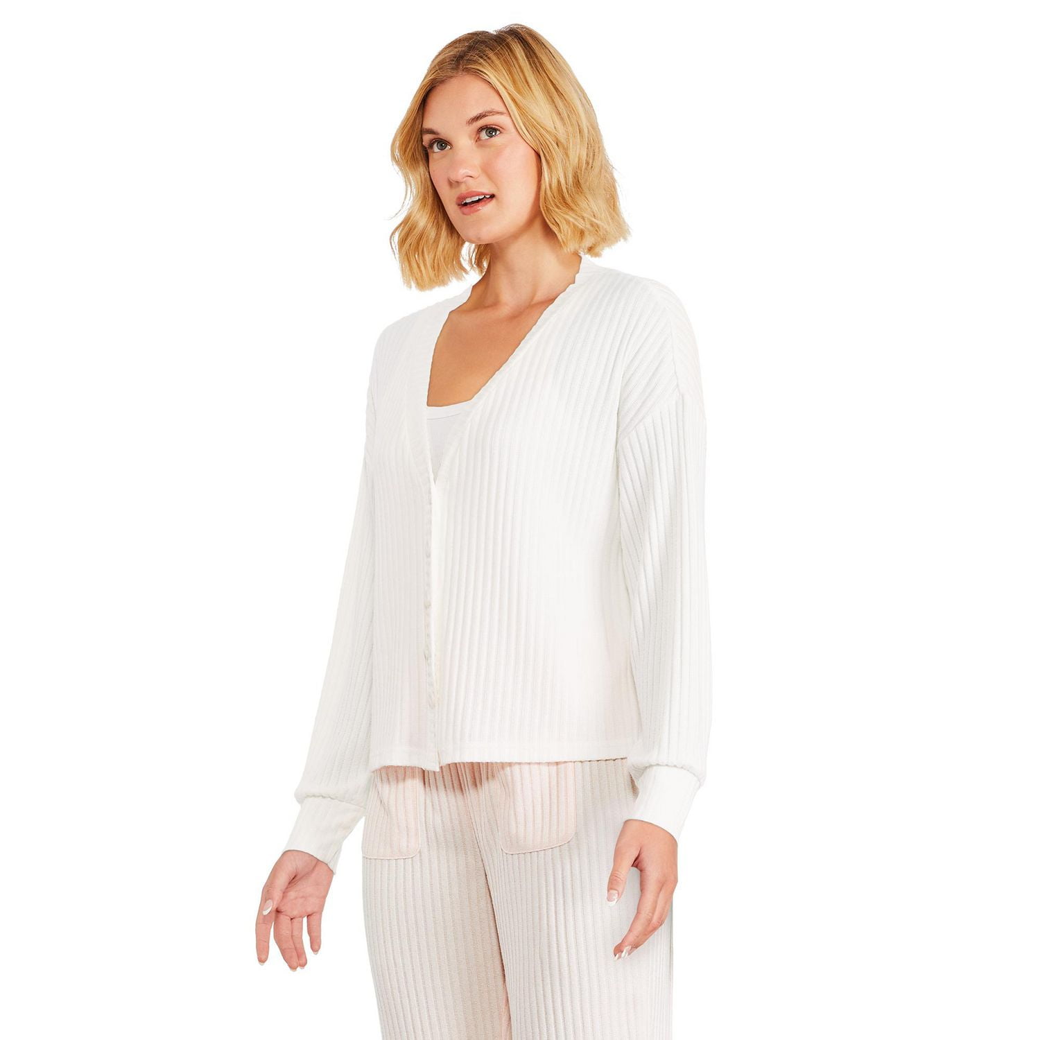 Cardigan de nuit en hacci George pour femmes