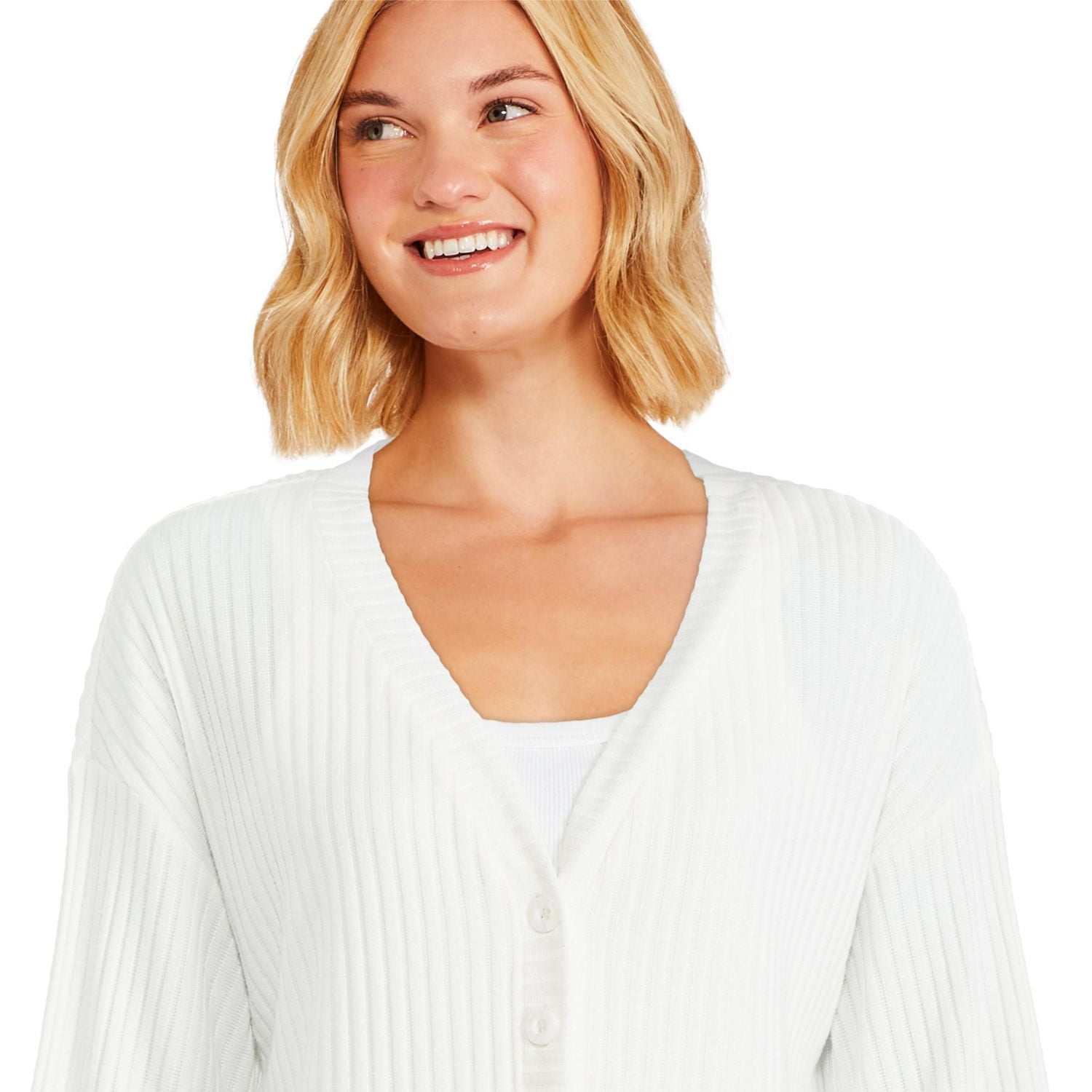 Cardigan de nuit en hacci George pour femmes