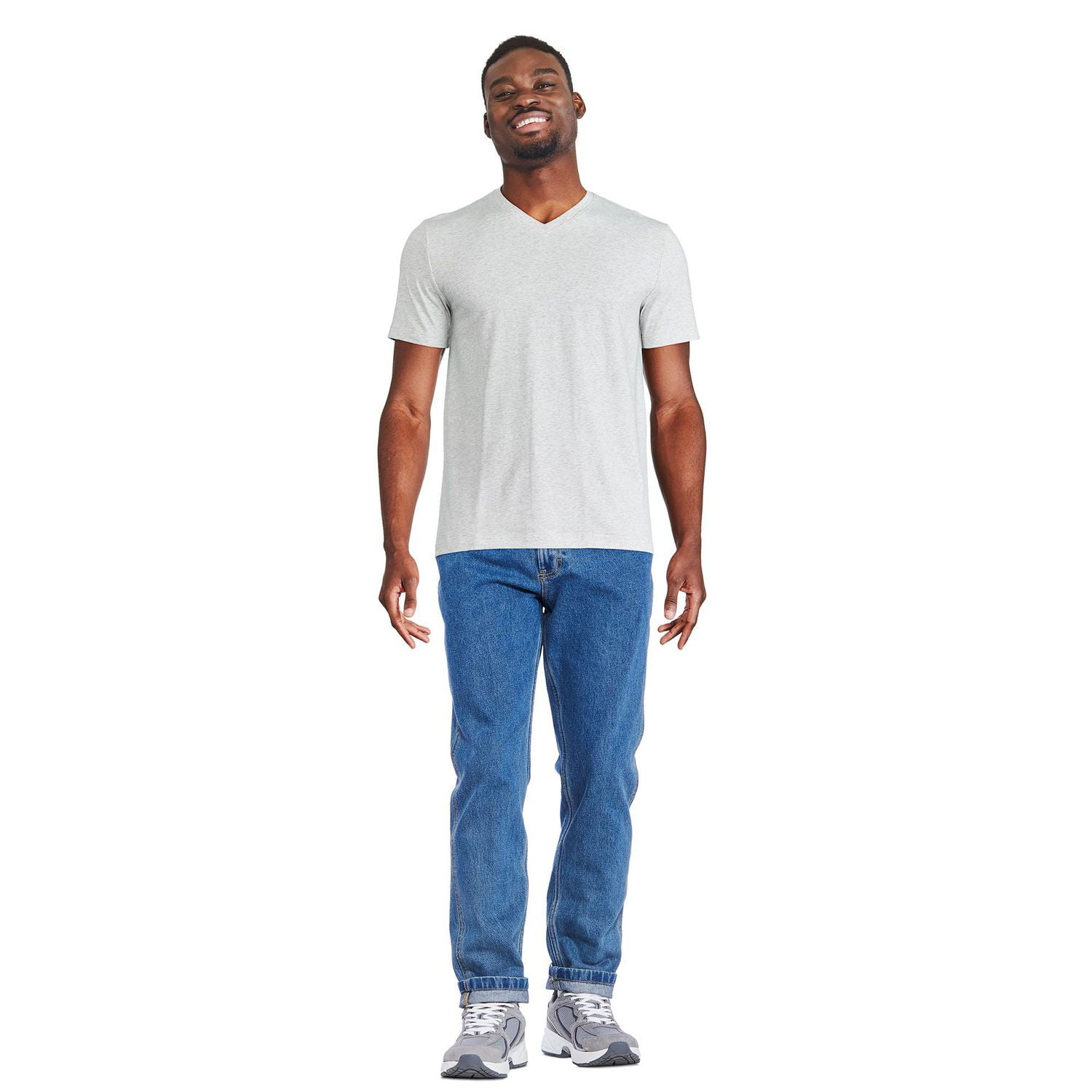 George Men's Stretch V-Neckline Tee