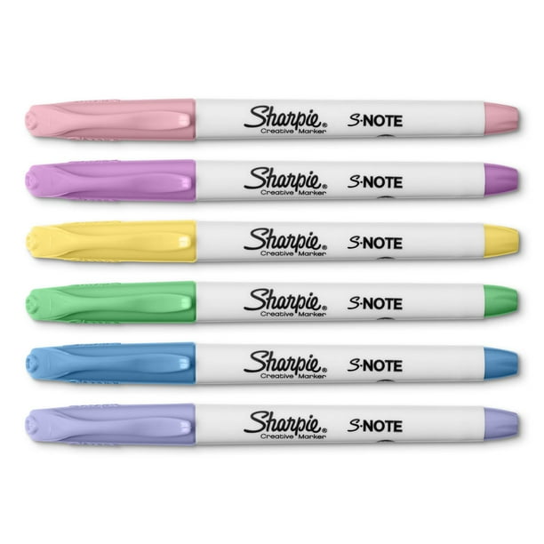 Sharpie Permanent Markers, Fine Point, Assorted Bold Colors, 12 Count