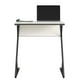 Table d’appoint/Bureau d’ordinateur portable par Novogratz, plâtre/gris acier – image 5 sur 9