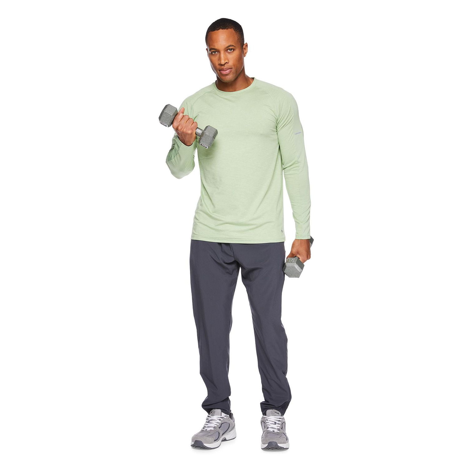 Athletic Works Men's Long Sleeve Tee