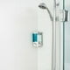 Better Living Products 76244-1 EURO Series DUO Distributeur de savon et de douche mural à 2 chambres Chrome – image 3 sur 6