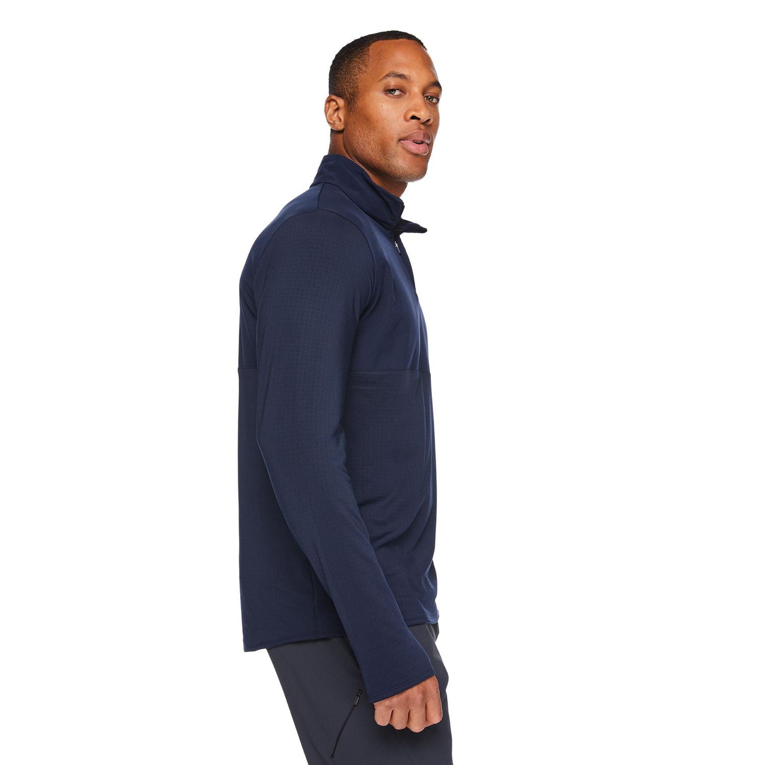 Athletic Works Men's Quarter-Zip Popover