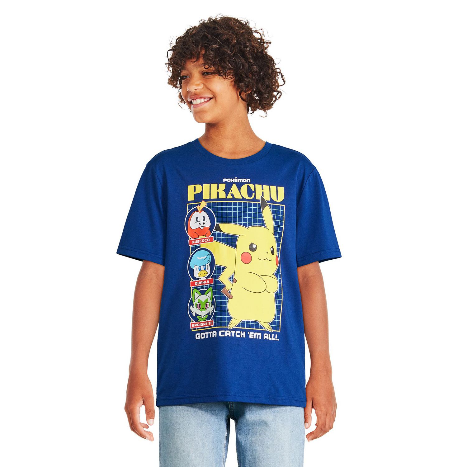 T-shirt Pikachu Pokémon pour garçons