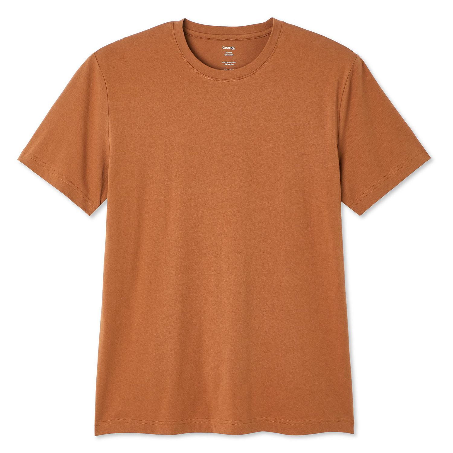 T-shirt extensible à encolure ras du cou George pour hommes