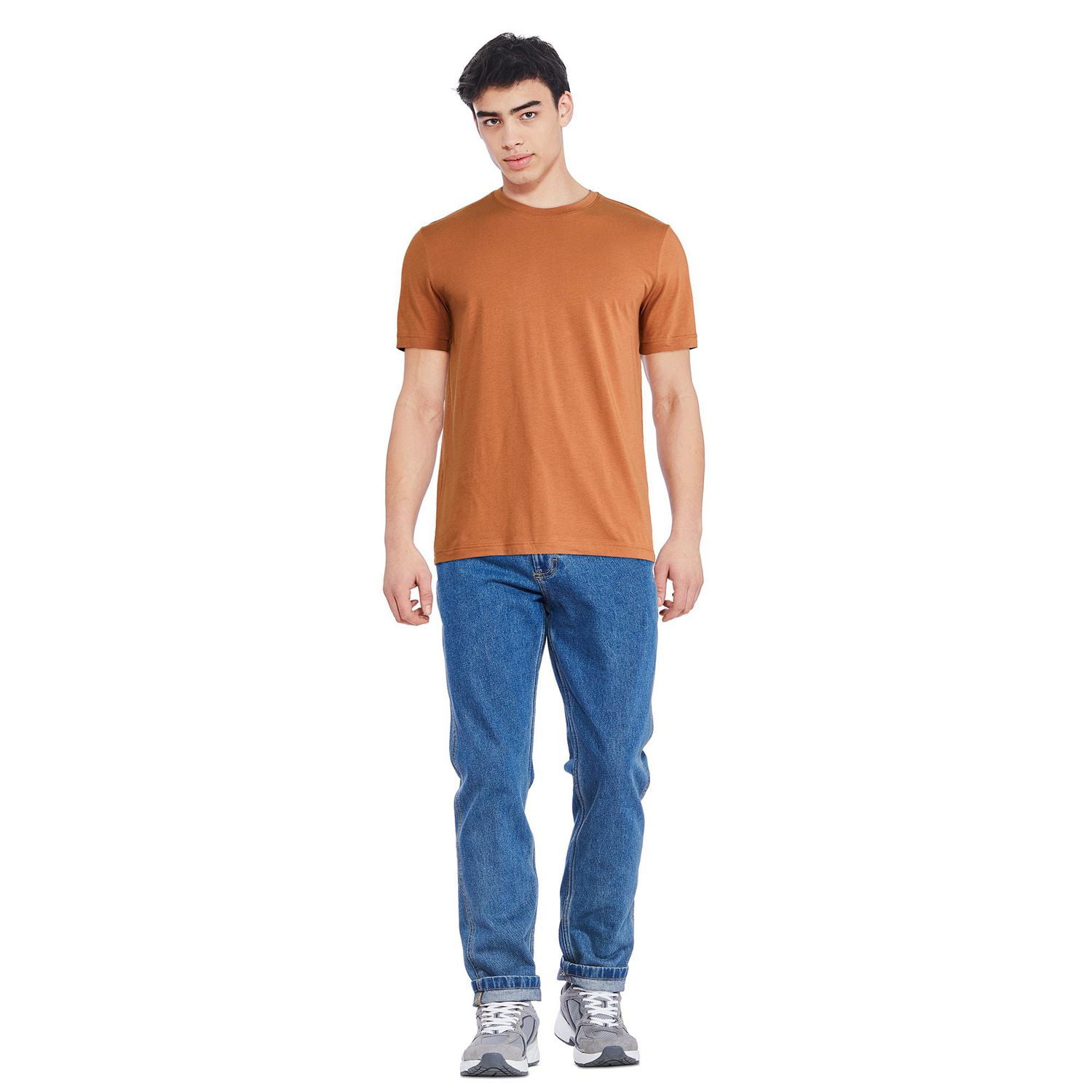 T-shirt extensible à encolure ras du cou George pour hommes
