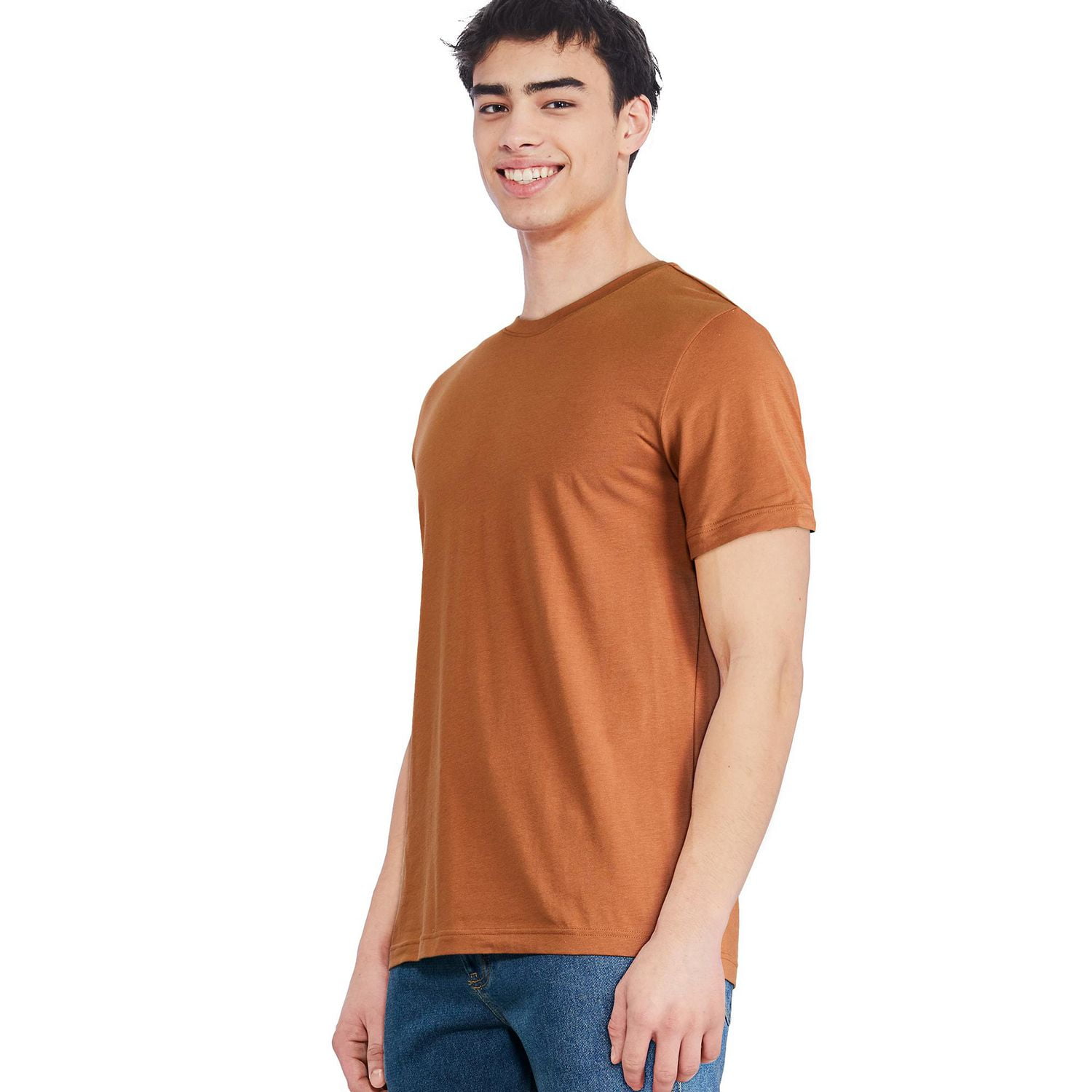 T-shirt extensible à encolure ras du cou George pour hommes