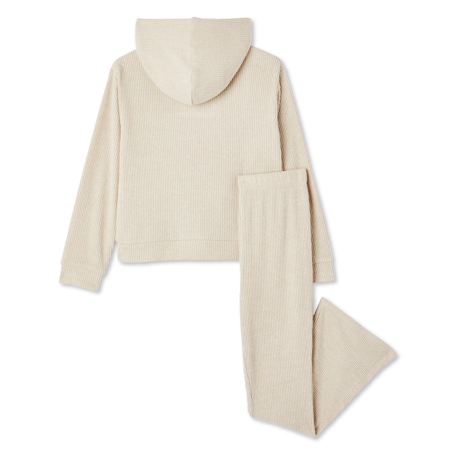 Ensemble 3 pièces avec haut à capuchon en hacci Btween pour filles