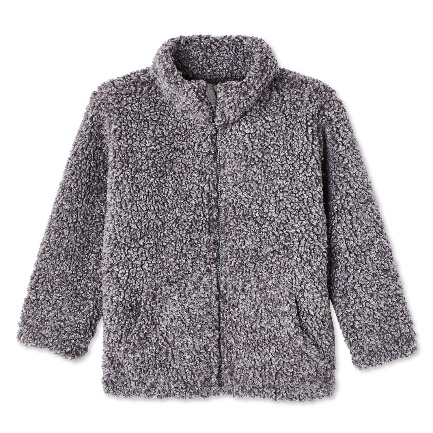 George Toddler Boys' Faux Shearling Full-Zip Jacket