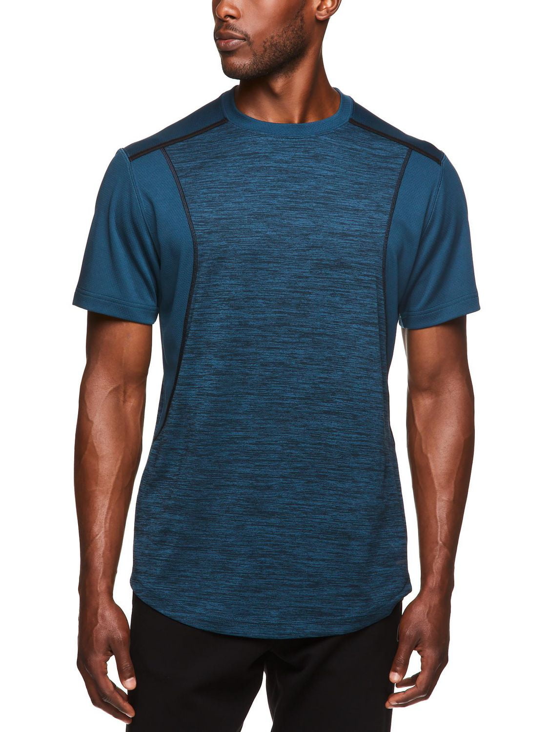 AND1 Haut Performance à manches courtes pour hommes et grands hommes, jusqu'à la taille XL