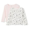 thumbnail image 1 of George Toddler Girls' Knit Top 2-Pack, 1 of 2