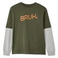 thumbnail image 1 of George Boys' Long Sleeve Fooler Tee, 1 of 2