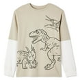 thumbnail image 1 of George Boys' Long Sleeve Fooler Tee, 1 of 2