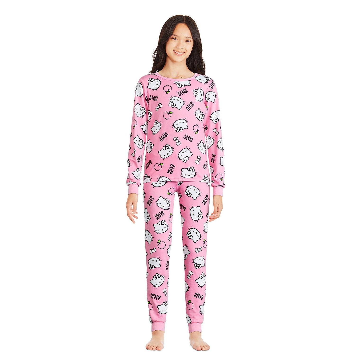 Hello Kitty Girls' Pajama 2-Piece Set