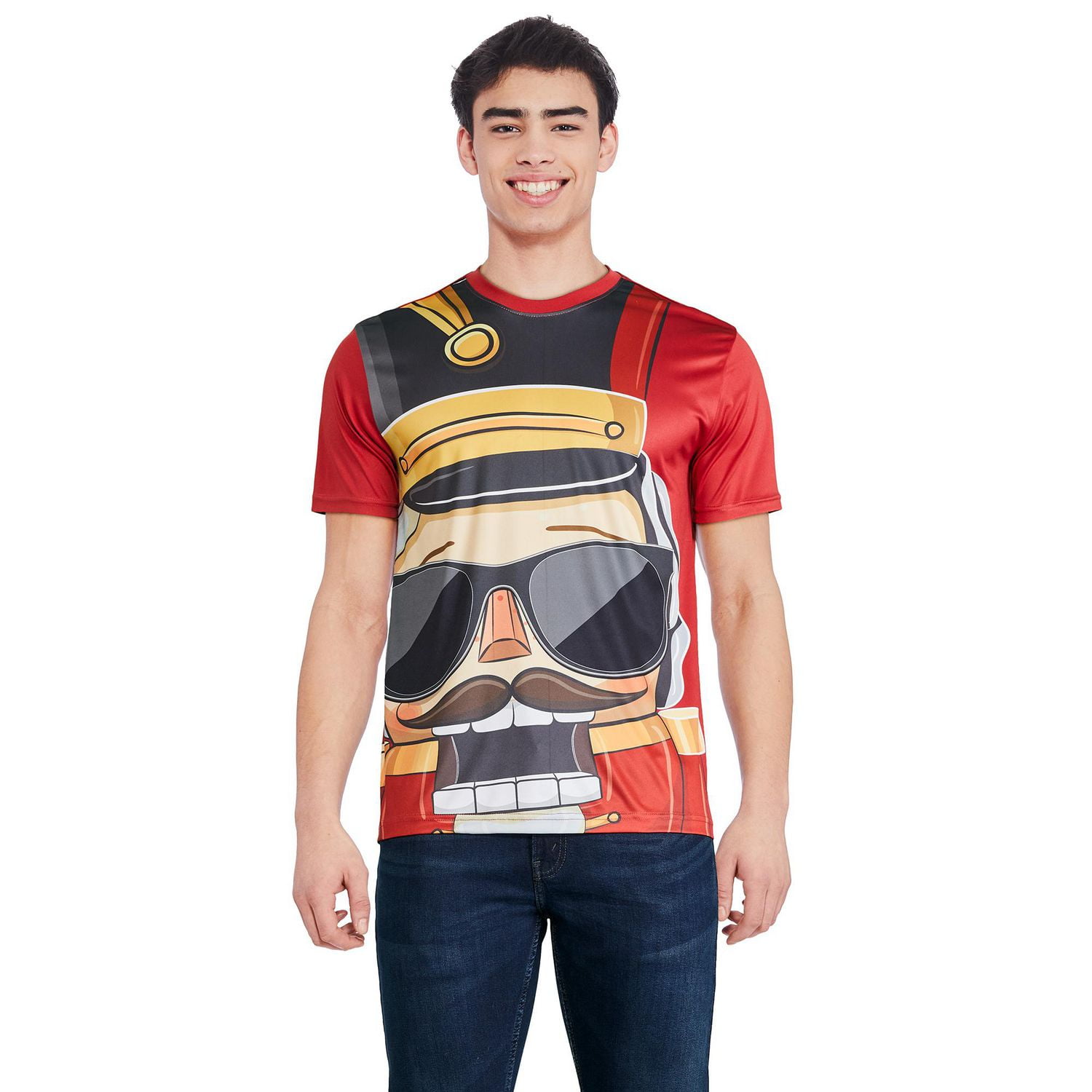 George Men's Holiday Tee, Sizes S-2XL