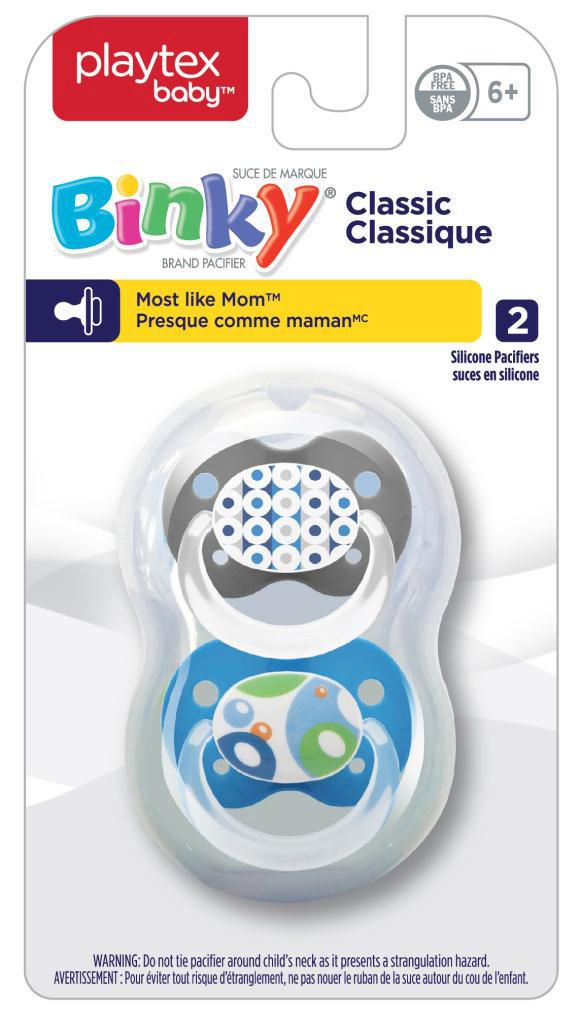 playtex binky silicone pacifier