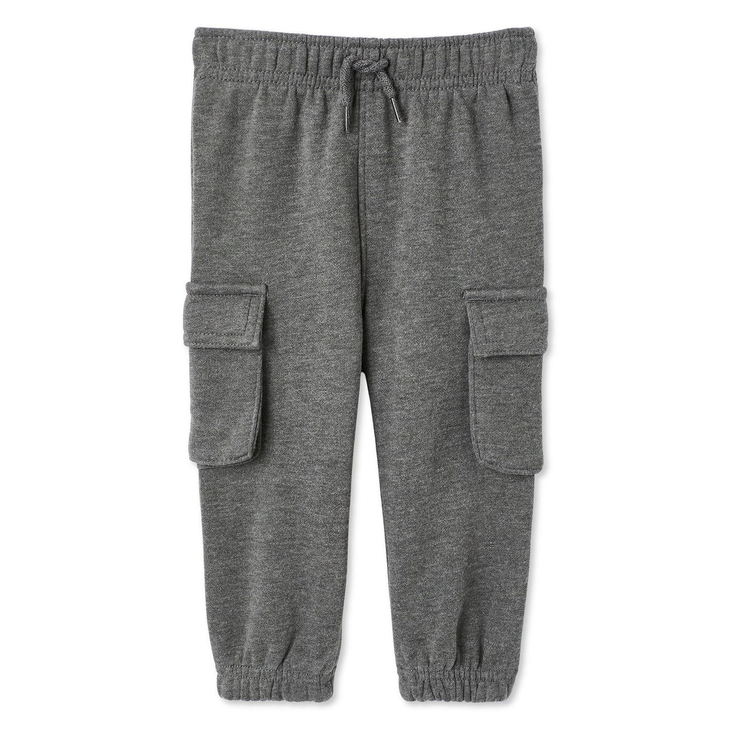 George Baby Boys' Fleece Cargo Jogger, Sizes 0-24 months