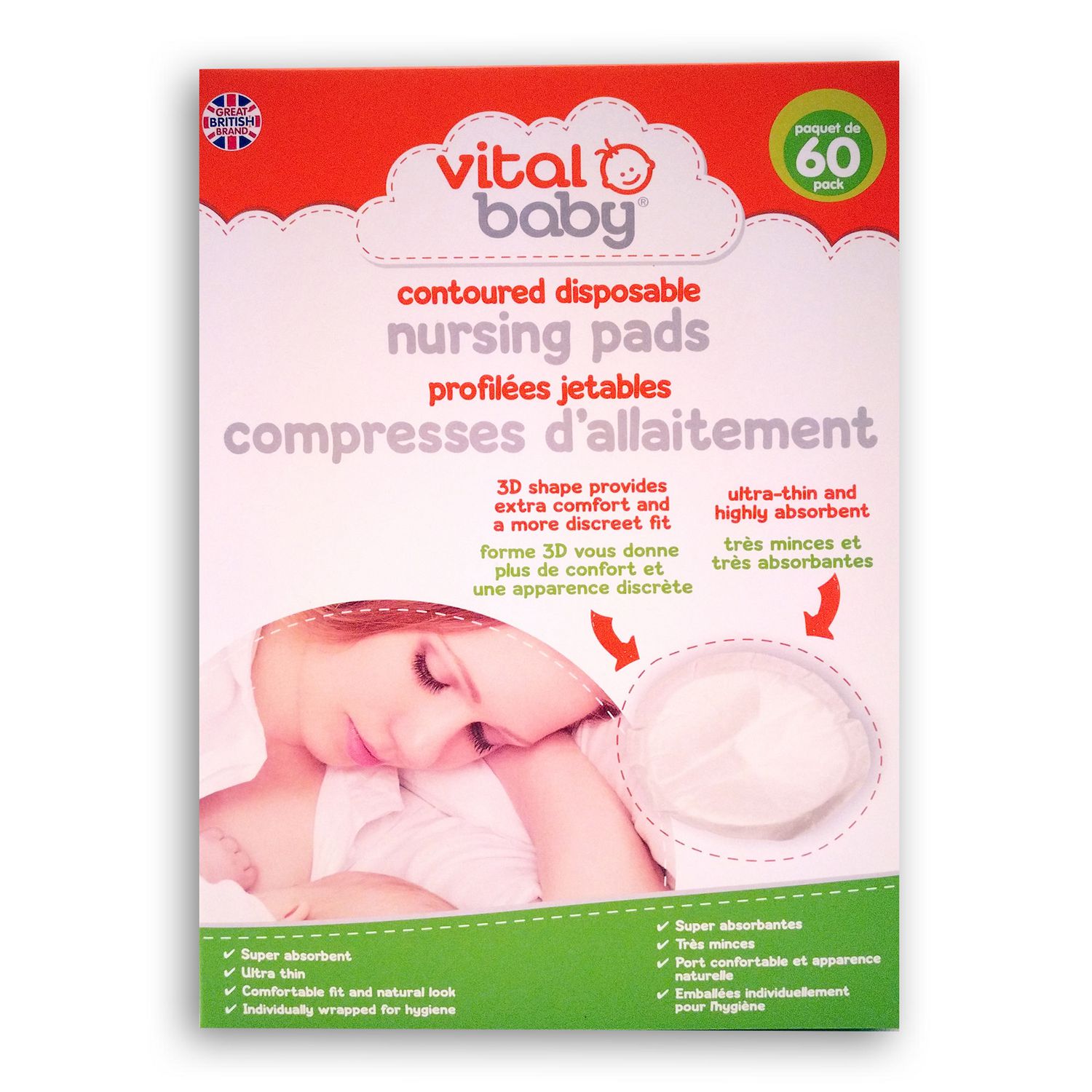 Vital Baby Nursing Pads Walmart Canada