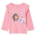 thumbnail image 1 of Gabby's Dollhouse Toddler Girls' Long Sleeve Top, 1 of 1