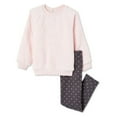 thumbnail image 1 of George Toddler Girls' Plush 2-Piece Set, 1 of 2