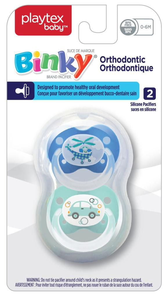 Playtex Baby Binky Orthodontic Pacifiers Walmart Canada