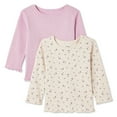 thumbnail image 1 of Lot de 2 hauts en tricot George pour bébés filles, 1 of 2