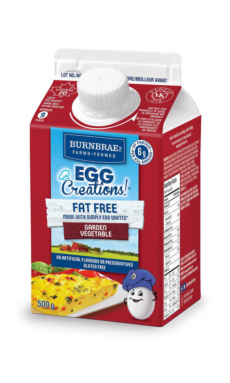 Egg Creations Garden Vegetable Liquid Egg Product Walmart Canada