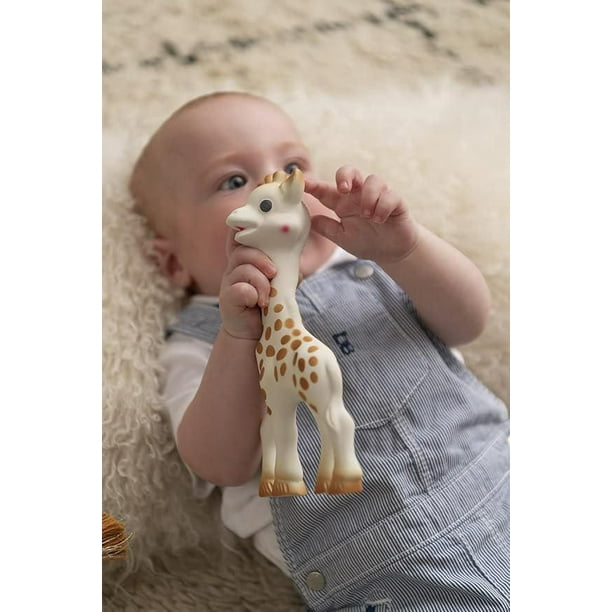 SOPHIE LA GIRAFE - Sophie la girafe Fresh Touch Boîte - Jouet en caoutchouc  100% naturel pour enfant - Jouet d'éveil pour enfant - dès la naissance 