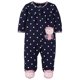 Tenue avec pyjama-grenouillère pour nouveau-née fille Child of Mine made by Carter’s – Hibou – image 1 sur 1